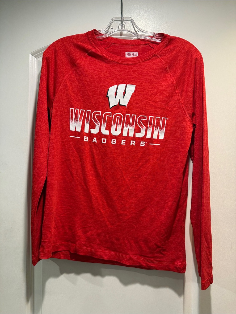 Wisconsin Badgers Red Long-Sleeve Shirt -